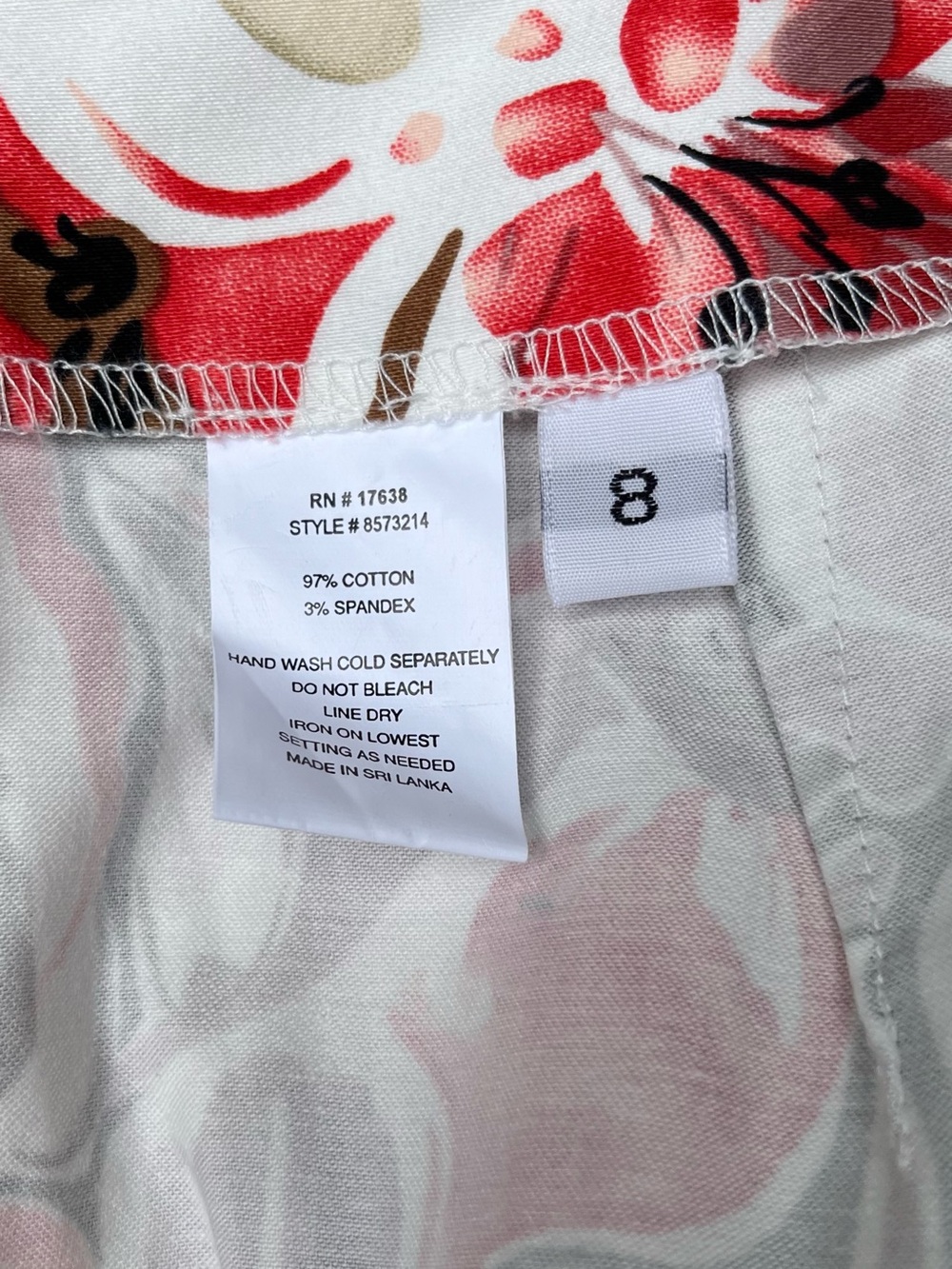 Vintage Y2K Miss Dorby Floral Skirt Set Peplum Top Cottagecore Size 8 - Picture 10 of 10
